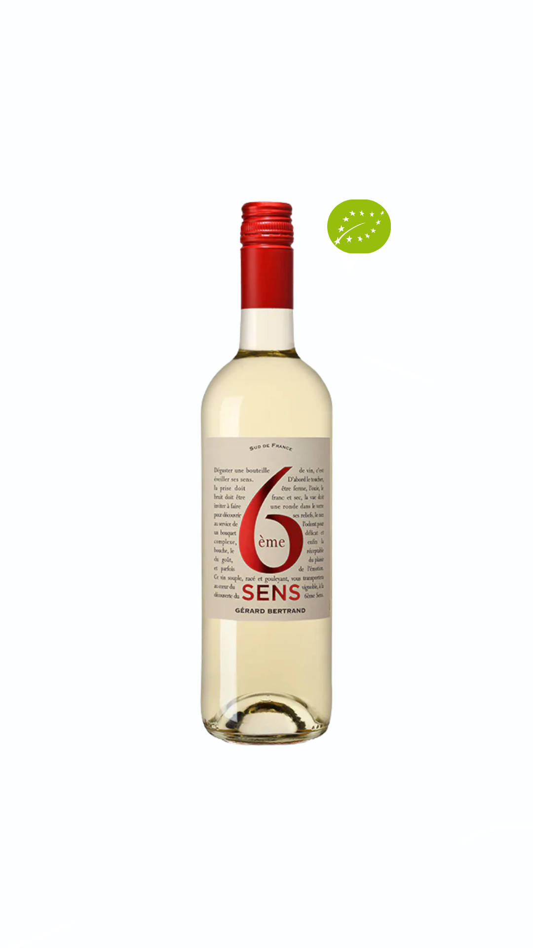 6ème Sens - Blanc Sec 75cL - 2023 - Gérard Bertand