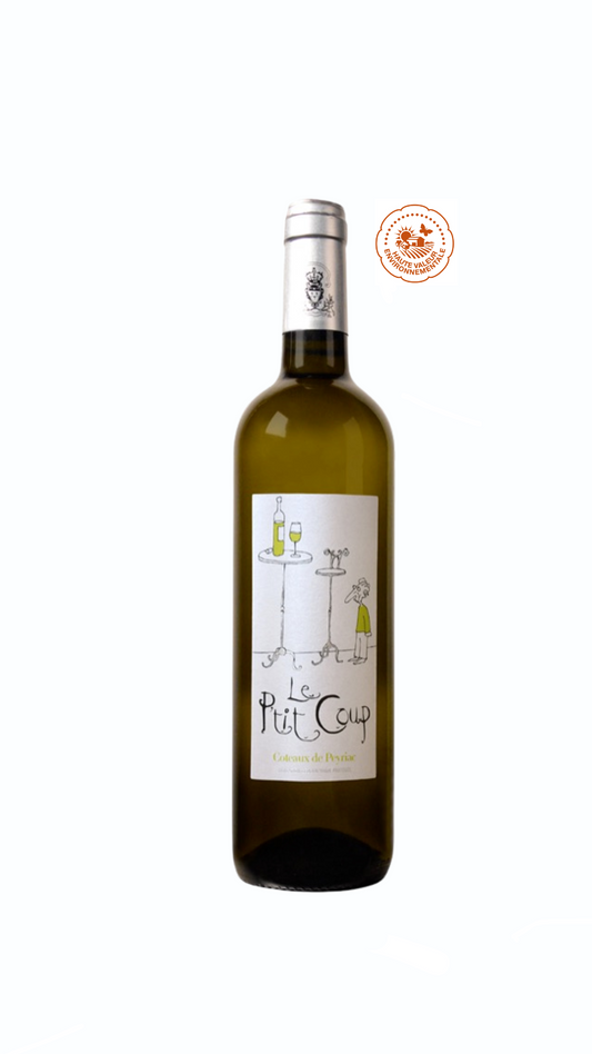 Le P'tit Coup - Blanc Sec 75cl - 2022 - Château du Donjon