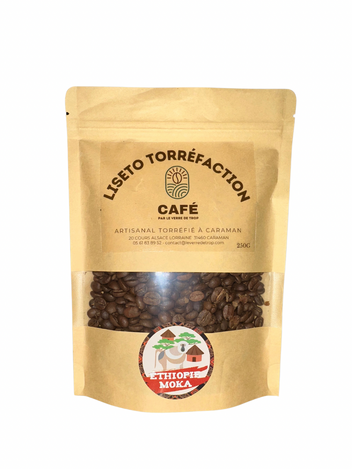 Café Ethiopie - 100% Arabica - Le verre de trop