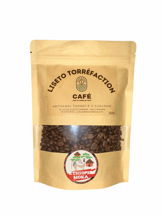 Café Ethiopie - 100% Arabica - Le verre de trop