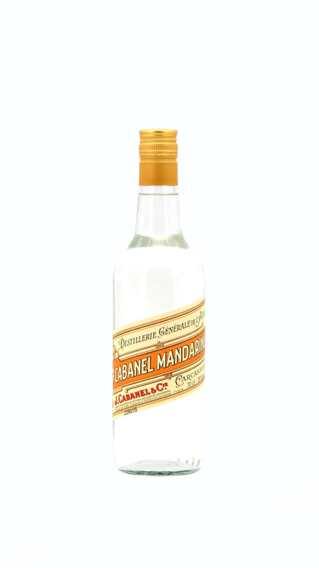 Crême de Mandarine - Liqueur 70cl - Maison Cabanel