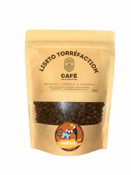 Café Brésil - 100% Arabica - Le verre de trop