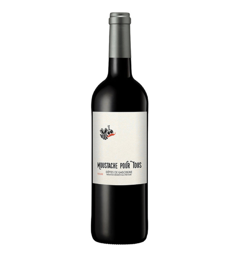 Moustache Pour Tous - Rouge 75cl - 2023 - Plaimont