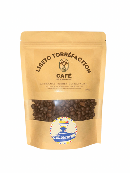 Café Colombie - 100% Arabica - Le verre de trop