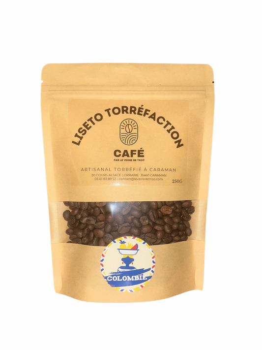 Café Colombie - 100% Arabica - Le verre de trop