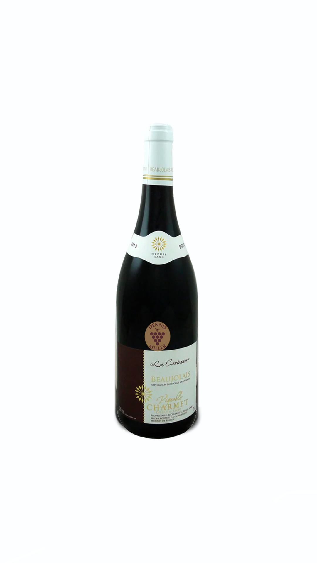 Le Centenaire - Rouge 75cl - 2022 - Vignoble Charmet