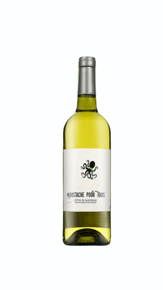 Moustache pour tous - Blanc Sec 75cl - 2022 - Plaimont