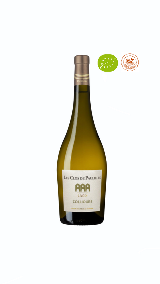 Clos de paulilles - Blanc Sec 75cl - 2022 - Domaine Cazes